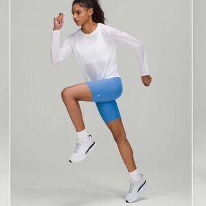 Lululemon base pace HR short 8” ribbed size 6